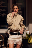 Free People Chelsea Jacket Oatmeal