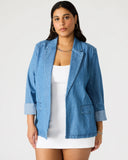 Steve Madden Payton Blazer Chambray