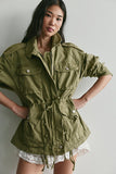 Free People Marlo Surplus Jacket Olivine