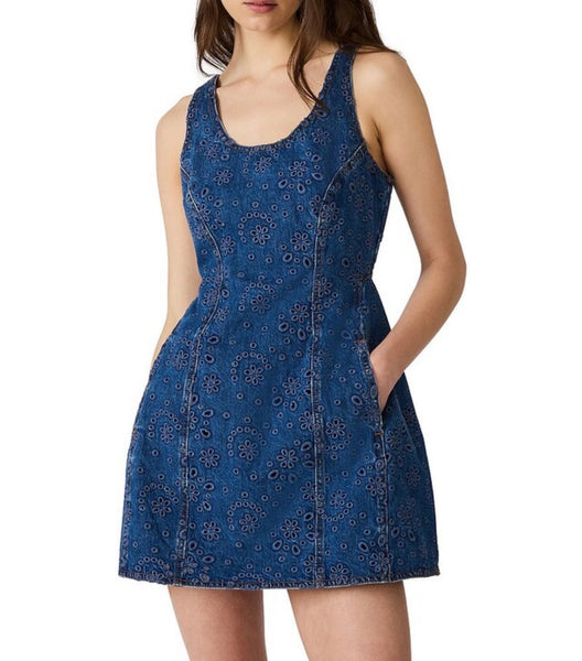 Steve Madden Lily Rose Dress Blue Depths