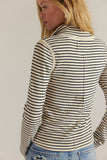 Free People Lake Henley Stripe Tea Combo