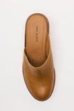 Free People Hudson Wedge Clog Luggage Leather