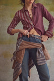 Free People Edie High Rise Tapered Jean Blue Echo