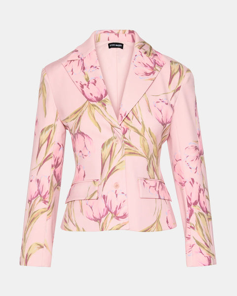 Steve Madden Regina Blazer Rosette Pink