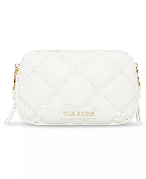 Steve Madden BDAISY White Quilted Crossbody Bag – Simply Steve Madden BDAISY White Quilted Crossbody Bag – Simply