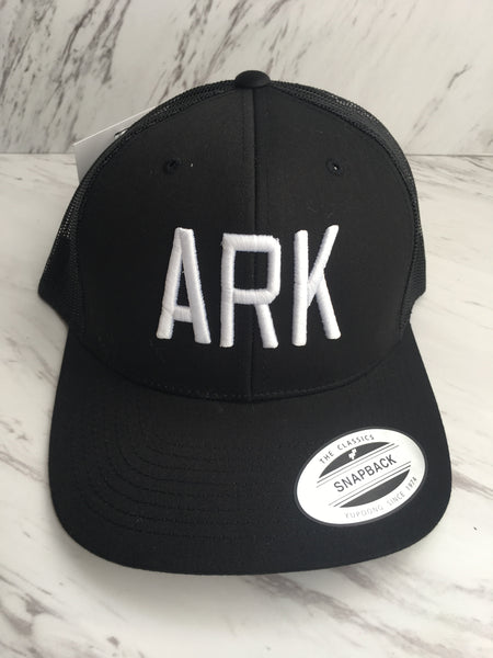 ARK Hat-Black/White Trucker