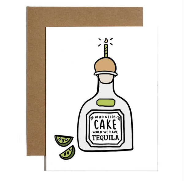 Cake Tequila Card