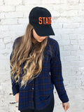 STATE Hat-Black/Orange