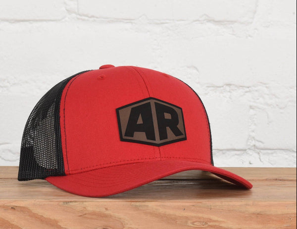 Arkansas AR Hat Red/Black