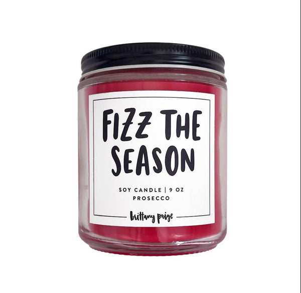 Fizz The Season Prosecco Candle