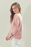Dusty Pink Light Weight Sweater