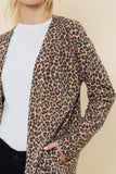 Taupe/Black Cardigan