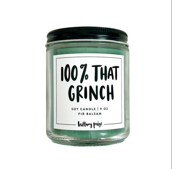 100% That Grinch Candle