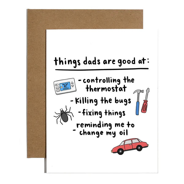 Things Dads Are Good AR Card