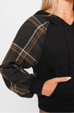 Black Brown Hoodie