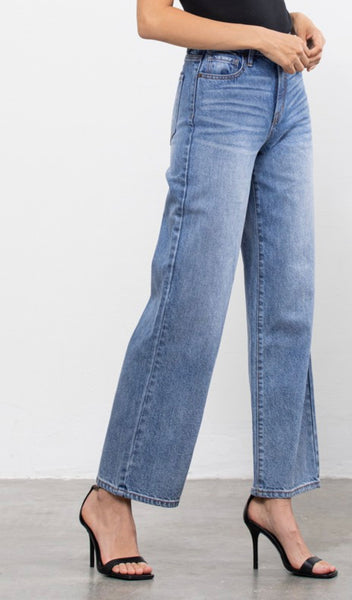 Medium Washed Classic Dad Jeans
