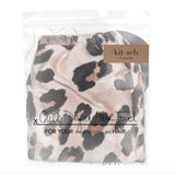 Leopard Microfiber Hair Towel