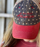 Vintage Stars Hat-God Bless America