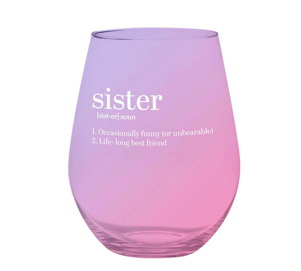 Sister Wine Glass 30oz