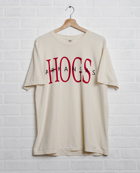 Hogs Title Ivory Comfort Colors Tee