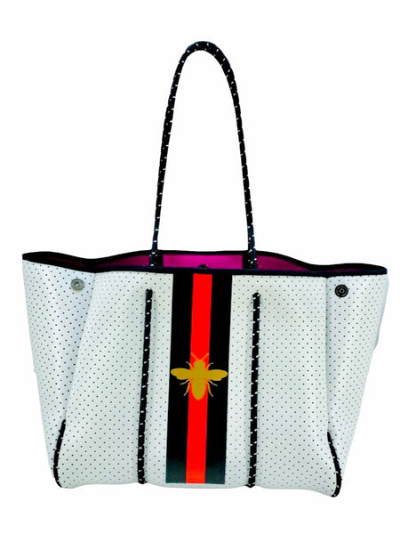 White Bee Tote