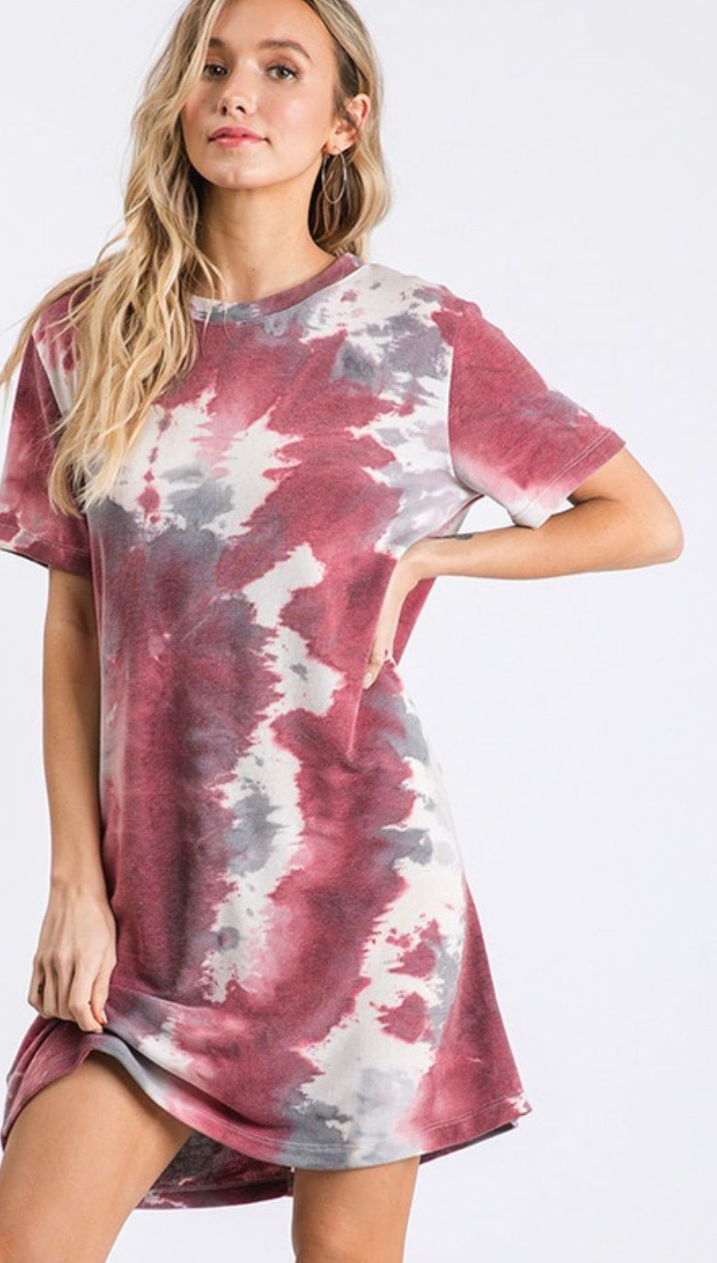 Burgundy Tie Dye Dress Simply Couture Boutique Burgundy Tie Dye Dress Simply Couture Boutique