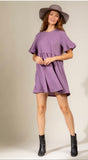 Violet Cable Knit Dress